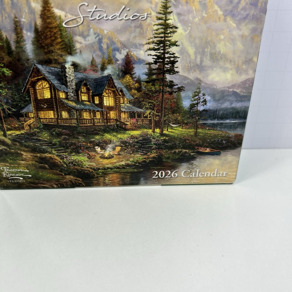 Thomas Kinkade Studios 2026 Day-to-Day Calendar Desktop Scenery Daily - Picture 2 of 10